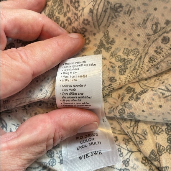 PAIGE Gisela Smocked Floral Long Maxi Dress - Picture 7 of 7